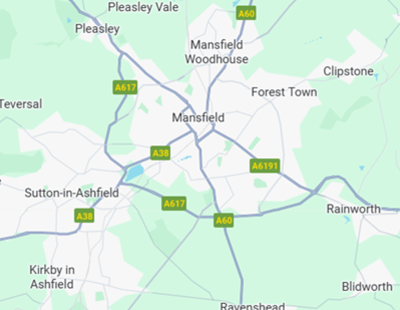 Window Cleaning Mansfield, Sutton-in-Ashfield, Forest Town, Pleasley, Rainworth, Blidworth
